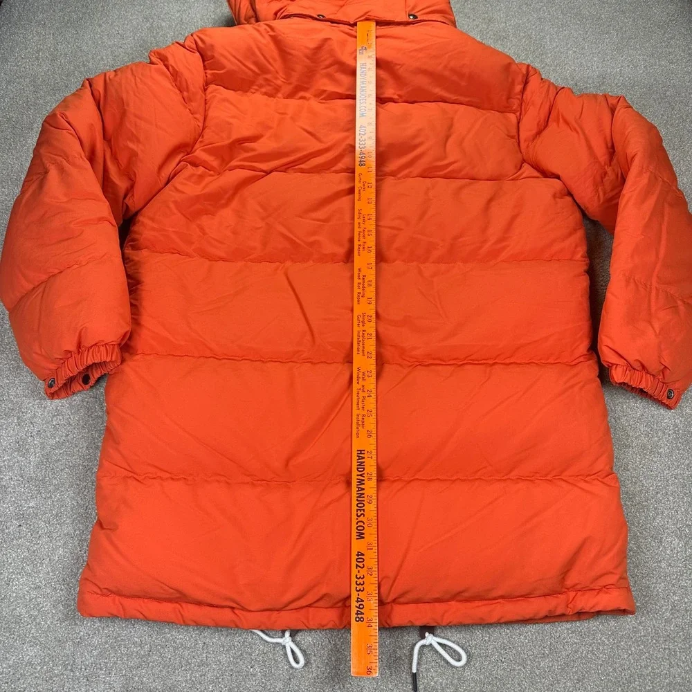Polo‎ Ralph Lauren Men's Orange Puffer Down Jacket Size Medium